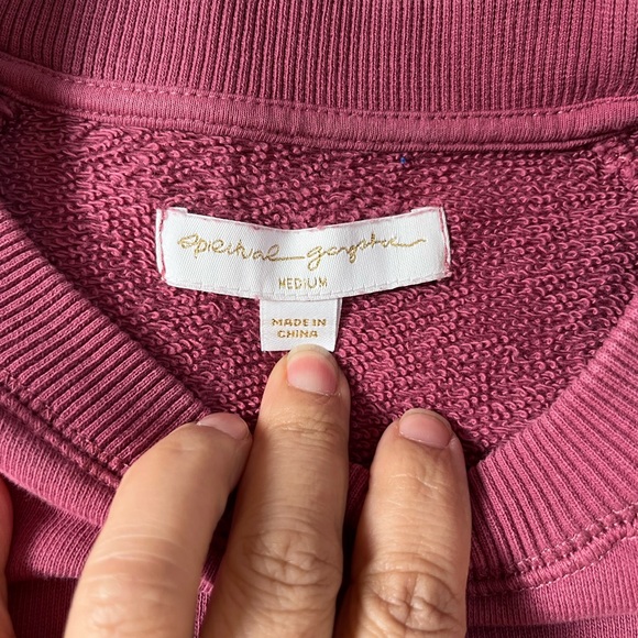 Spiritual Gangster Want Everyday Yoga Sweatshirt Medium - Picture 4 of 9